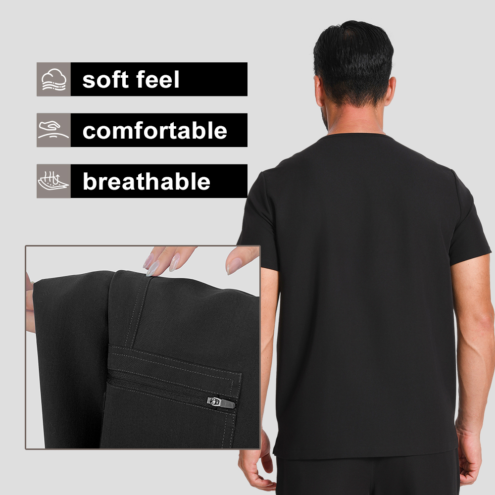 KUNGFU SCRUBS Herren-OP-Unifor – Medical Lab Uniform Bewertung und Preis