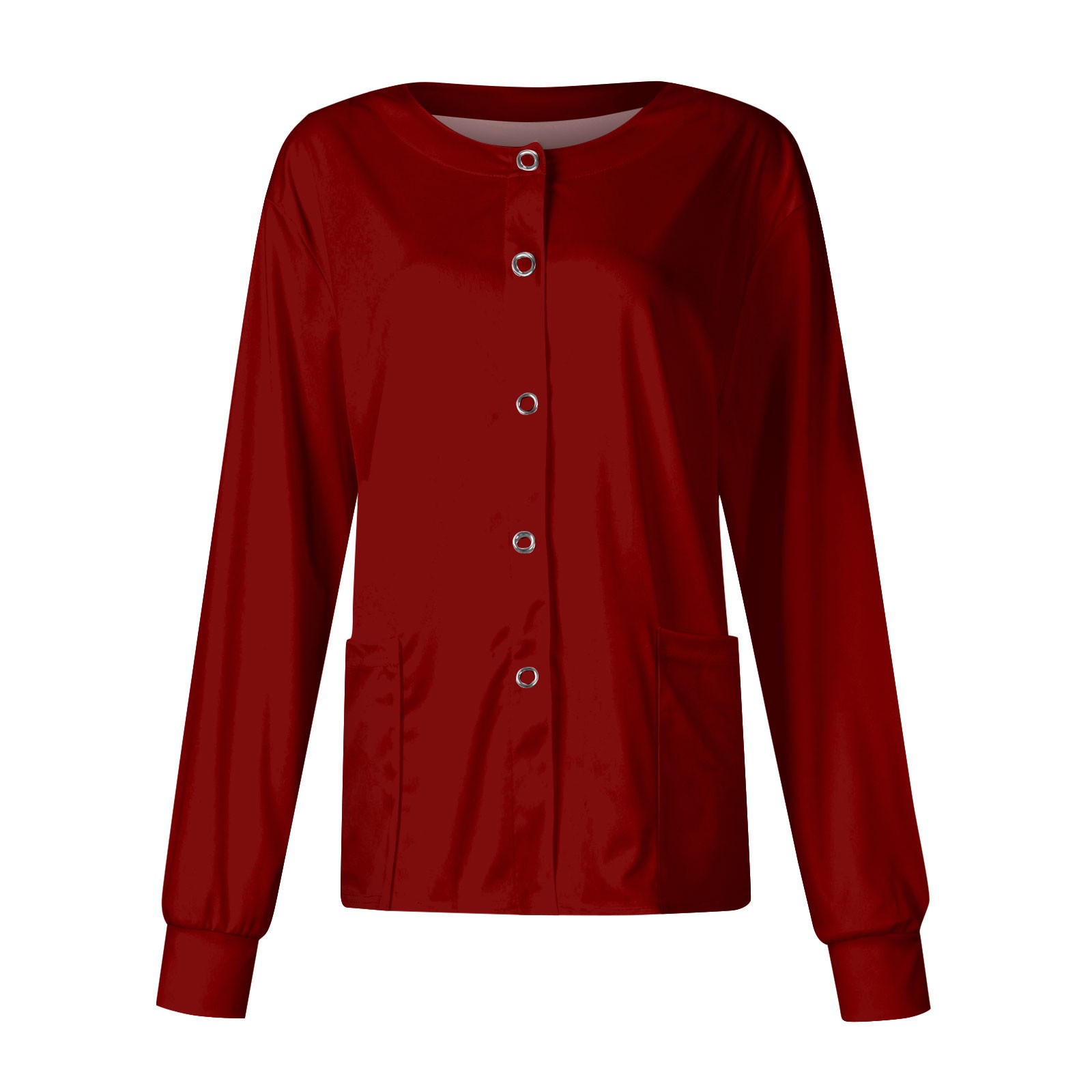Frauen Langarm Tasche Arbeits  – Medical Lab Uniform Bewertung und Preis