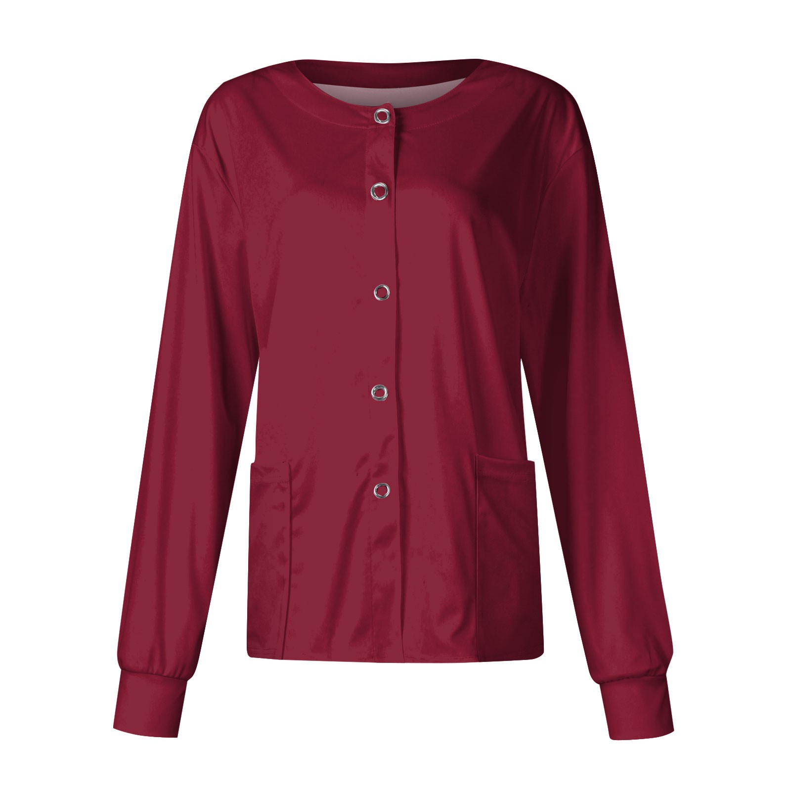 Frauen Langarm Tasche Arbeits  – Medical Lab Uniform Bewertung und Preis
