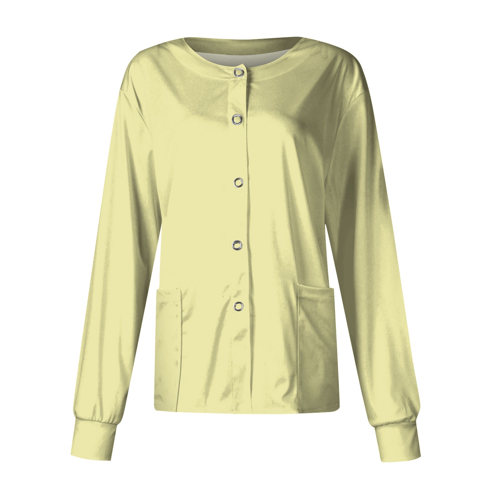 Frauen Langarm Tasche Arbeits  – Medical Lab Uniform Bewertung und Preis