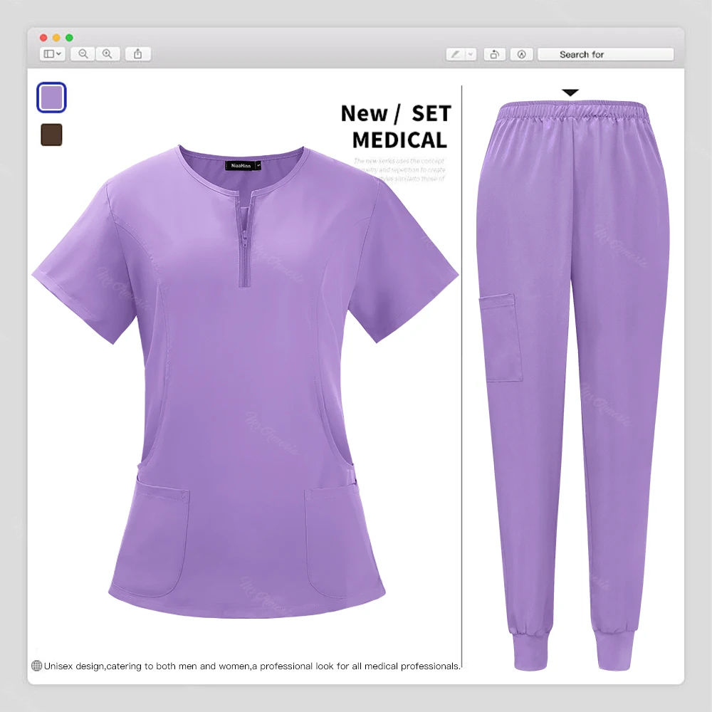Chirurgische Uniformen für Fra – Medical Lab Uniform Bewertung und Preis