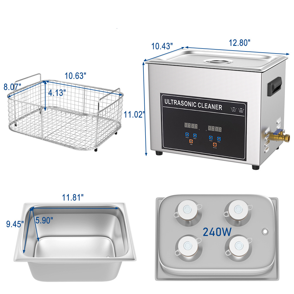 10L Ultraschallreiniger 40KHz  – Ultrasonic Cleaner Lab Bewertung und Preis