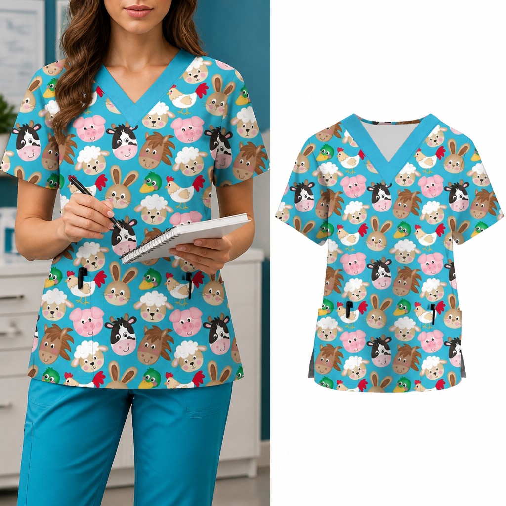 Damen-Arbeitsuniform mit Carto – Medical Lab Uniform Bewertung und Preis