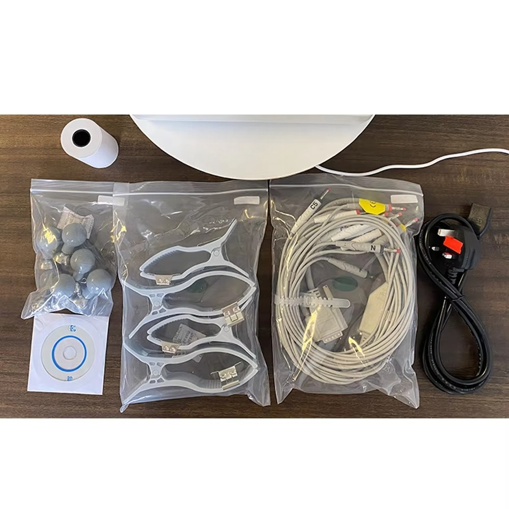 Tragbares 12-Kanal 3/6/12-Leit – Ekg Ecg Machine Portable Bewertung und Preis