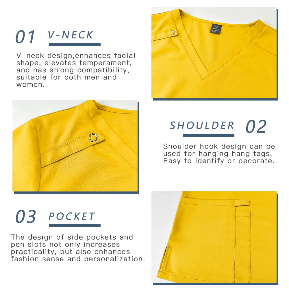Hochwertige klinische OP-Unifo – Medical Lab Uniform Bewertung und Preis