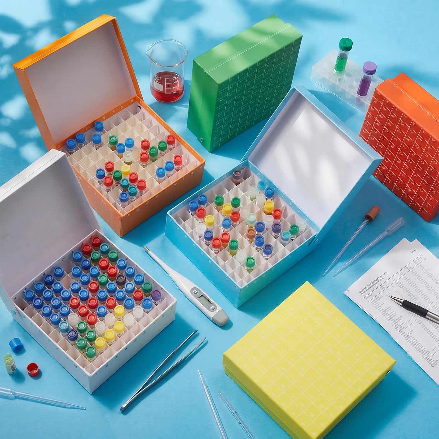 Papier-Gefrierbox mit 81 Fäche – Laboratory Centrifuge Bewertung und Preis